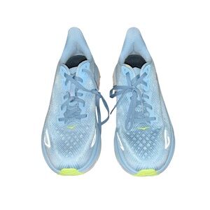 Hoka One One Clifton 9 Women’s Running Shoes Blue Size 8.5 B (1127896)